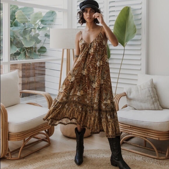 Spell & the gypsy Bianca strappy dress size small - Picture 1 of 4